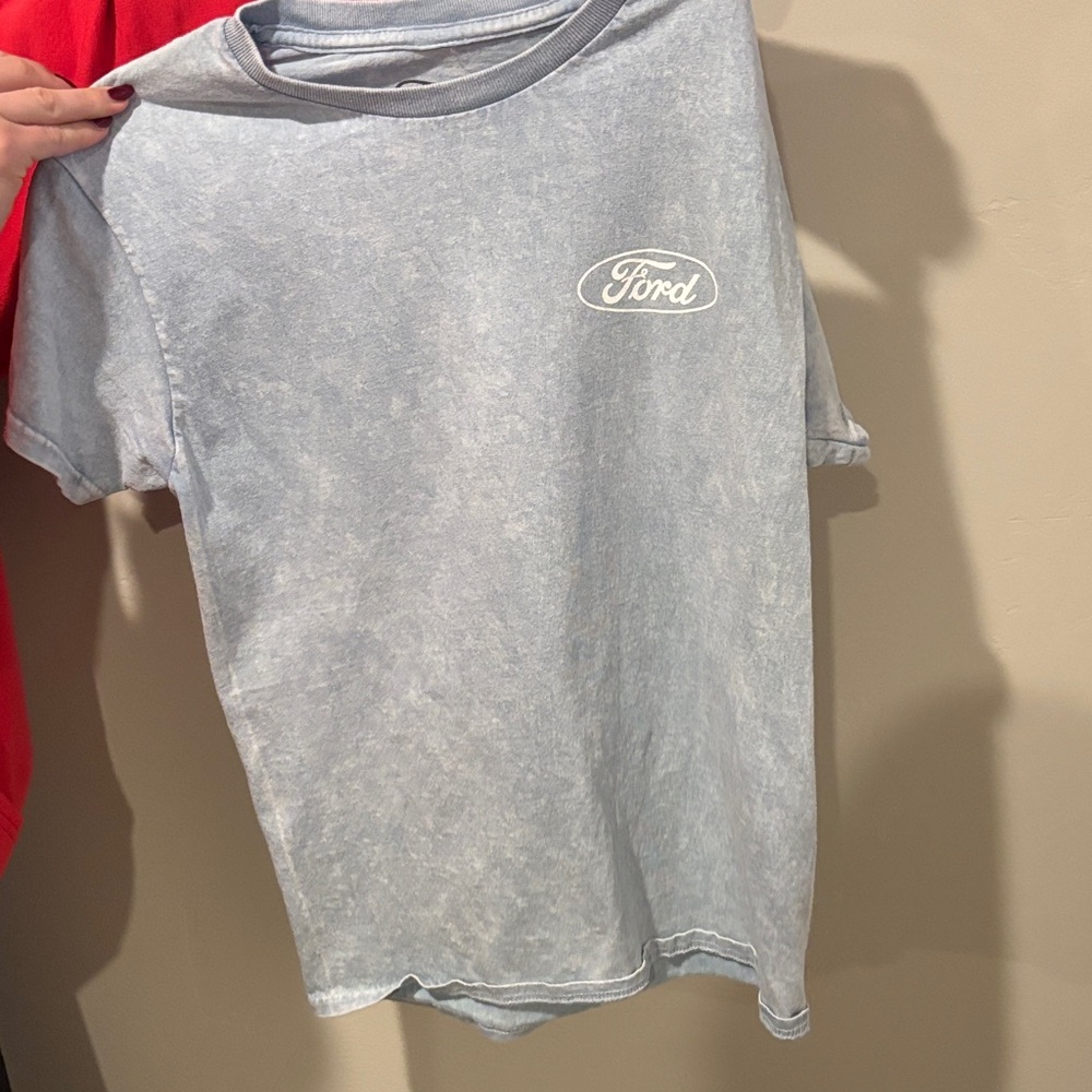 Ford Light Gray Short Sleeve Tee